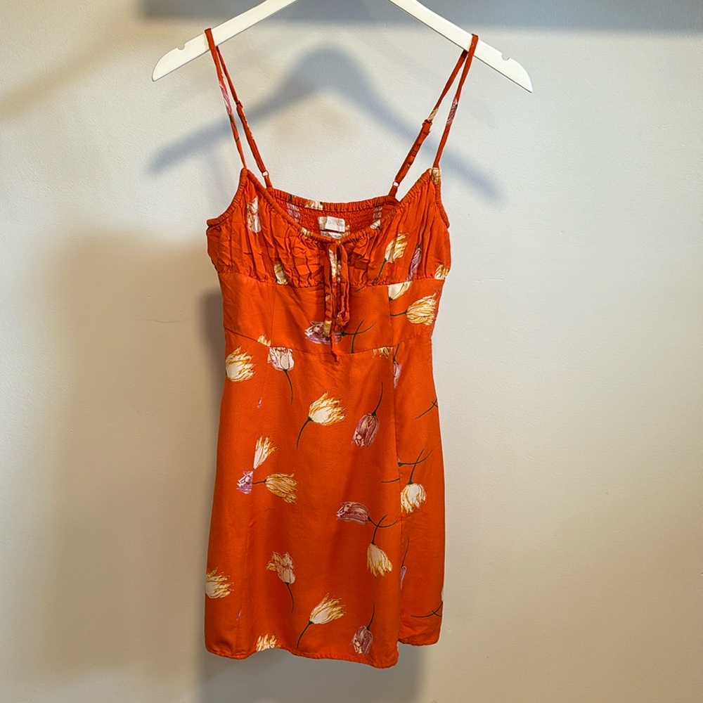 Urban Outfitters floral mini sundress.
